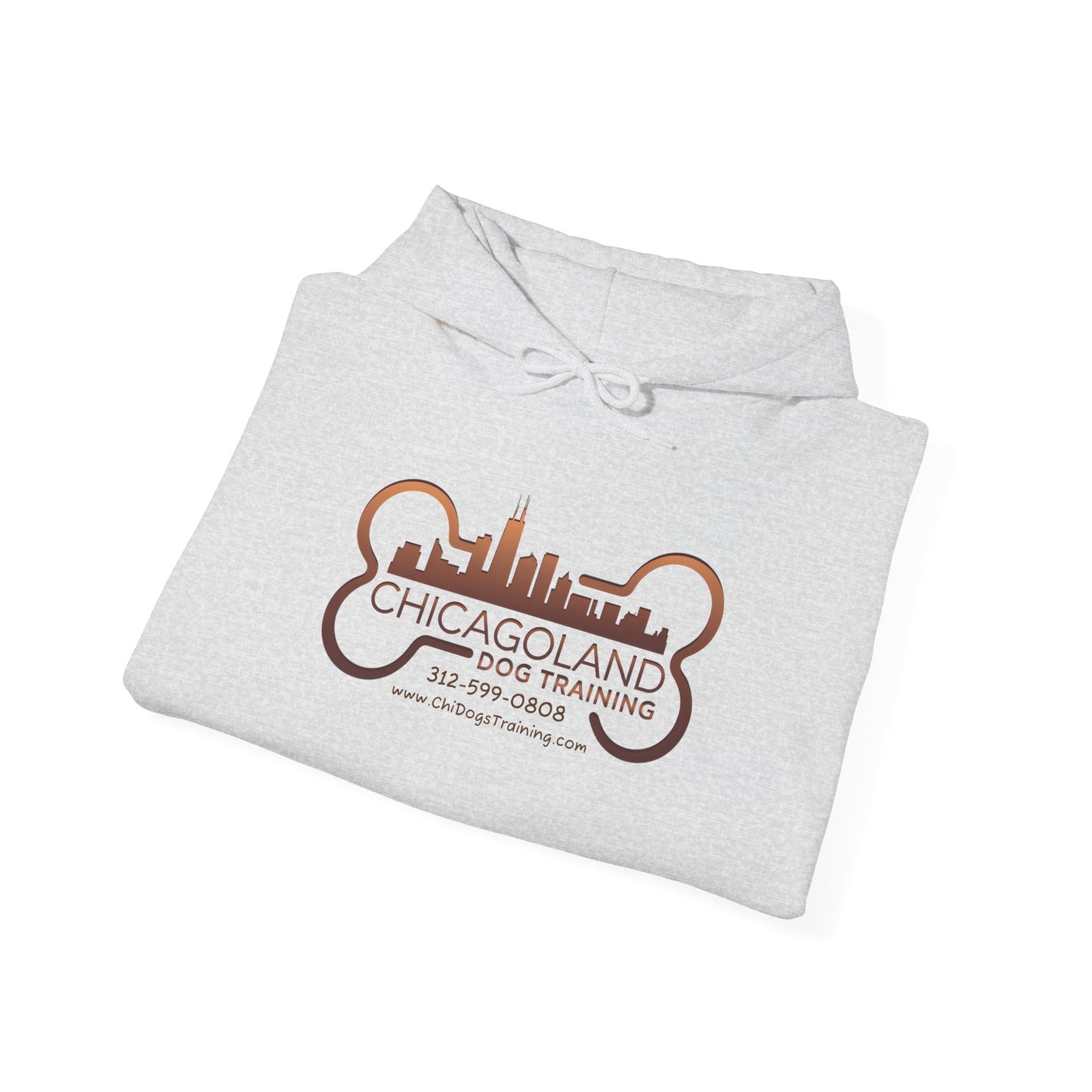 Chicagoland Dog Training Hoodie – Unisex Heavy Blend™ Sweatshirt with Inspirational Quote