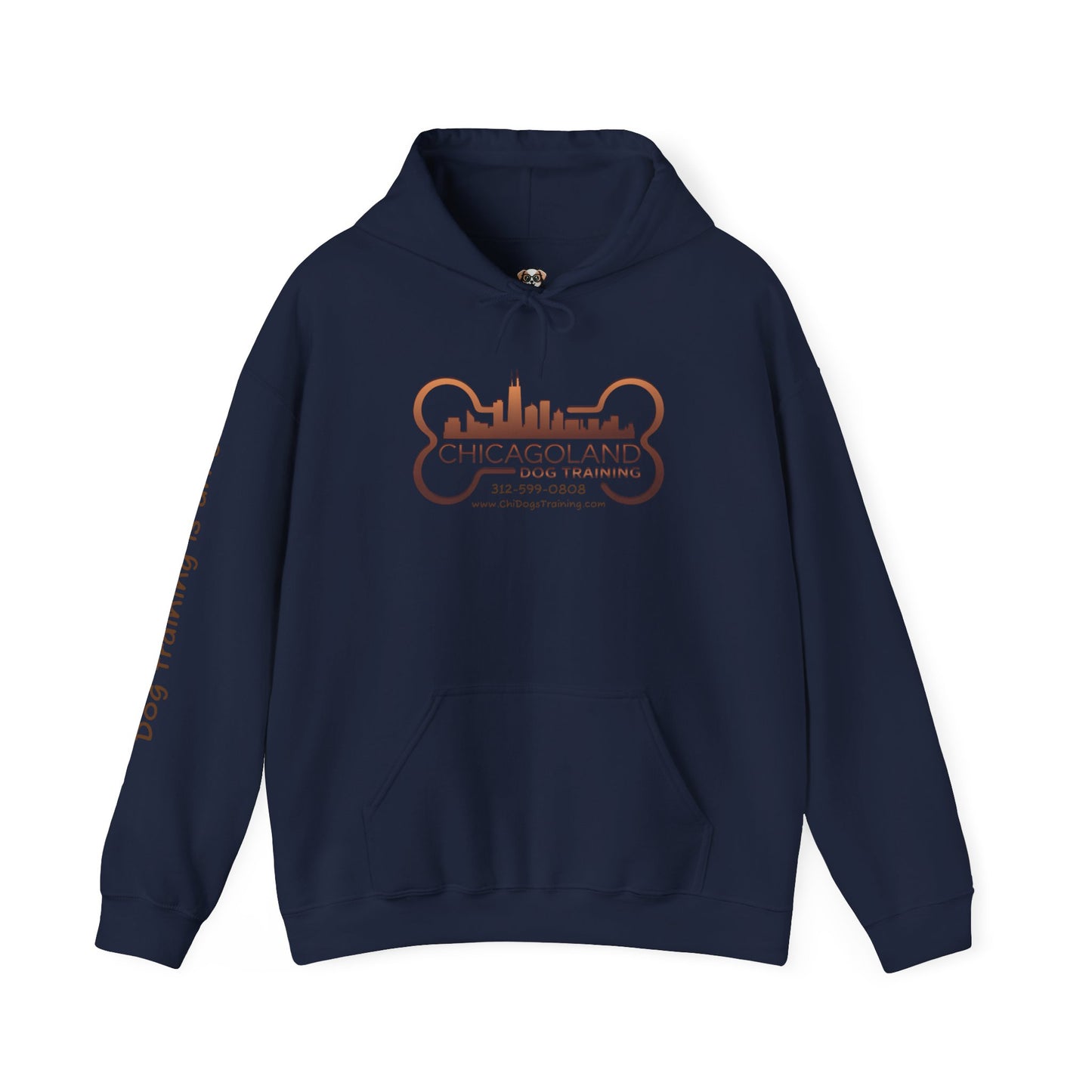Chicagoland Dog Training Hoodie – Unisex Heavy Blend™ Sweatshirt with Inspirational Quote