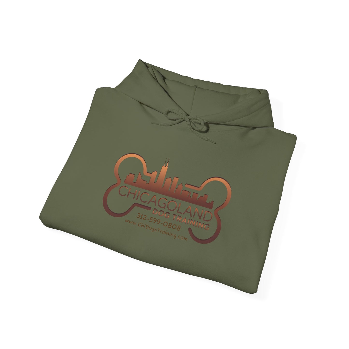 Chicagoland Dog Training Hoodie – Unisex Heavy Blend™ Sweatshirt with Inspirational Quote