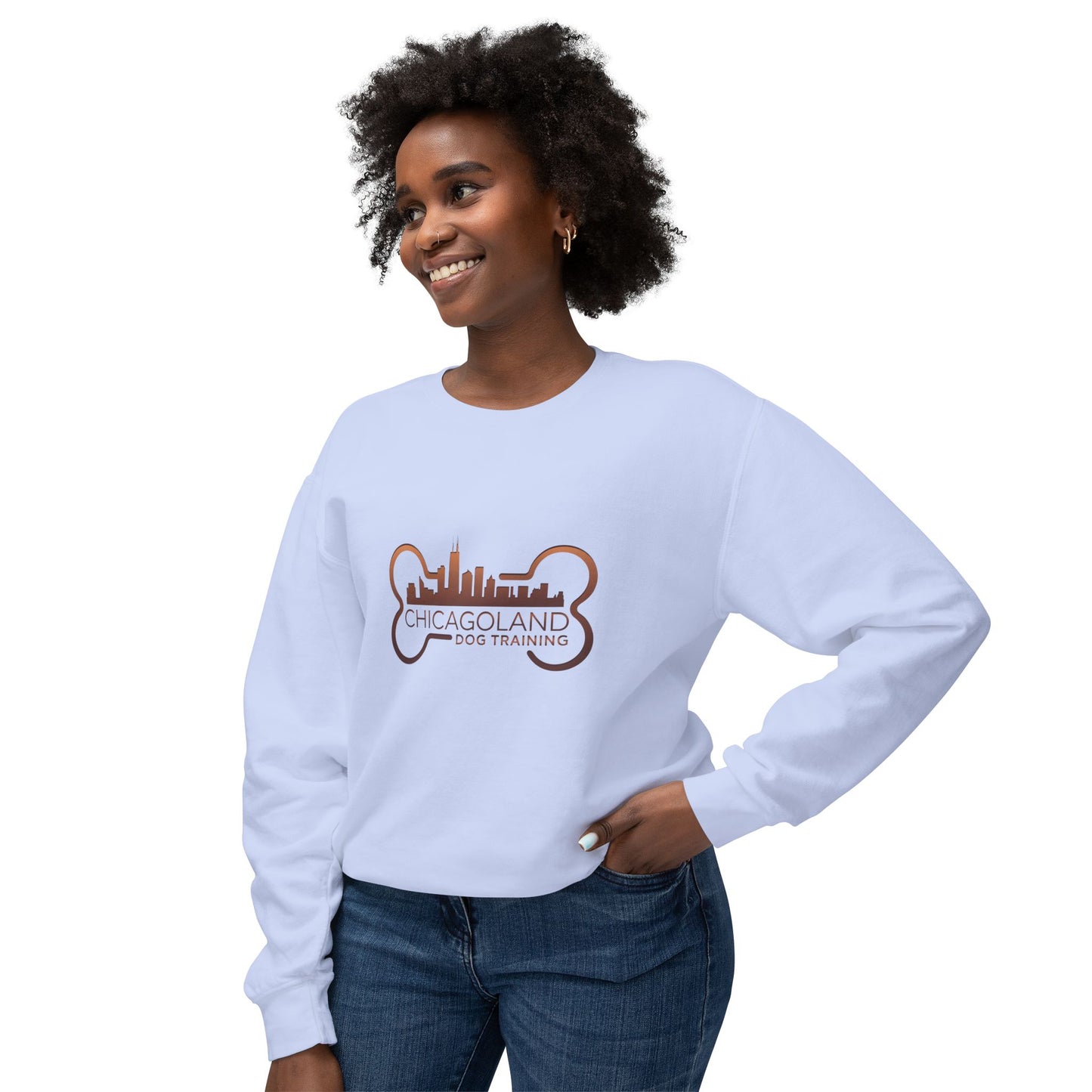 Chicagoland Dog Training Unisex Crewneck Sweatshirt - Lightweight and Comfy for Dog Lovers