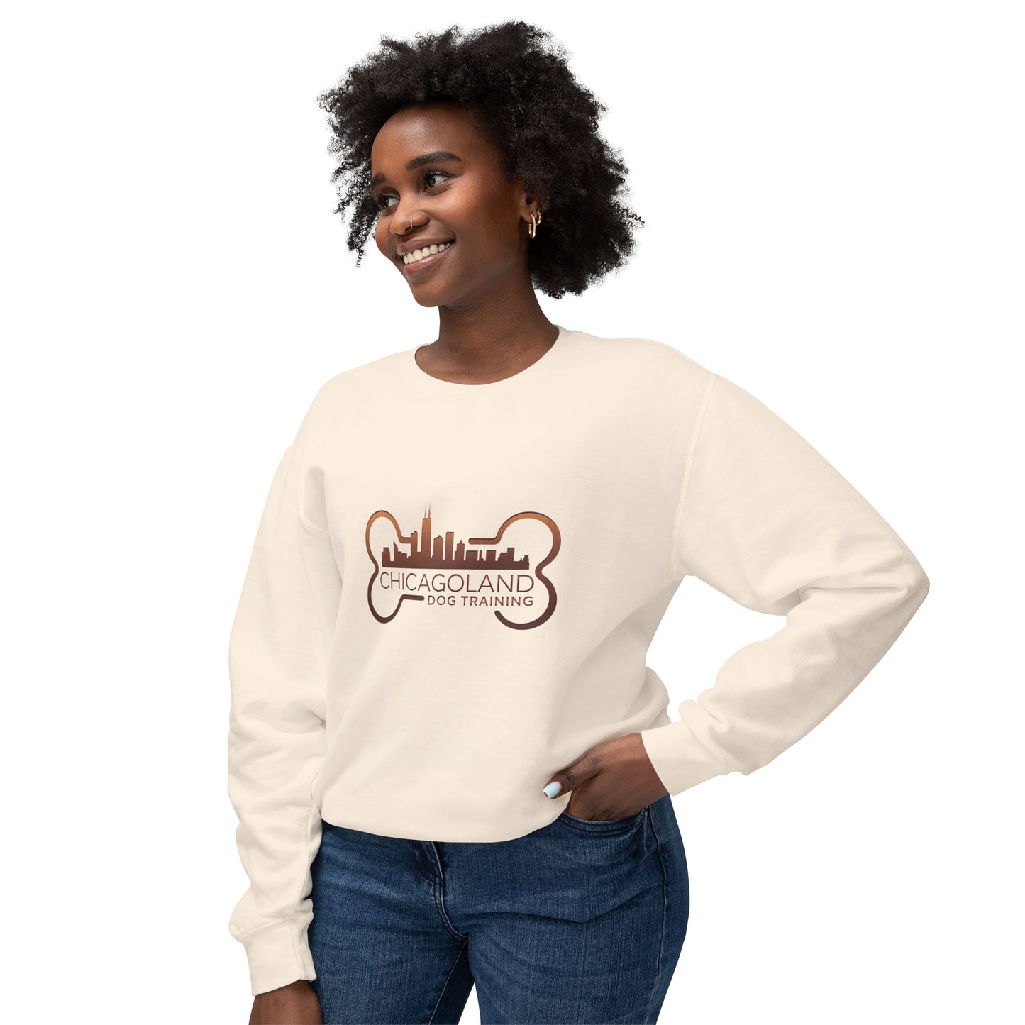 Chicagoland Dog Training Unisex Crewneck Sweatshirt - Lightweight and Comfy for Dog Lovers