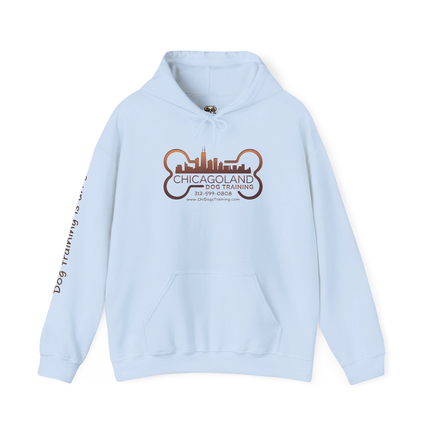 Chicagoland Dog Training Hoodie – Unisex Heavy Blend™ Sweatshirt with Inspirational Quote